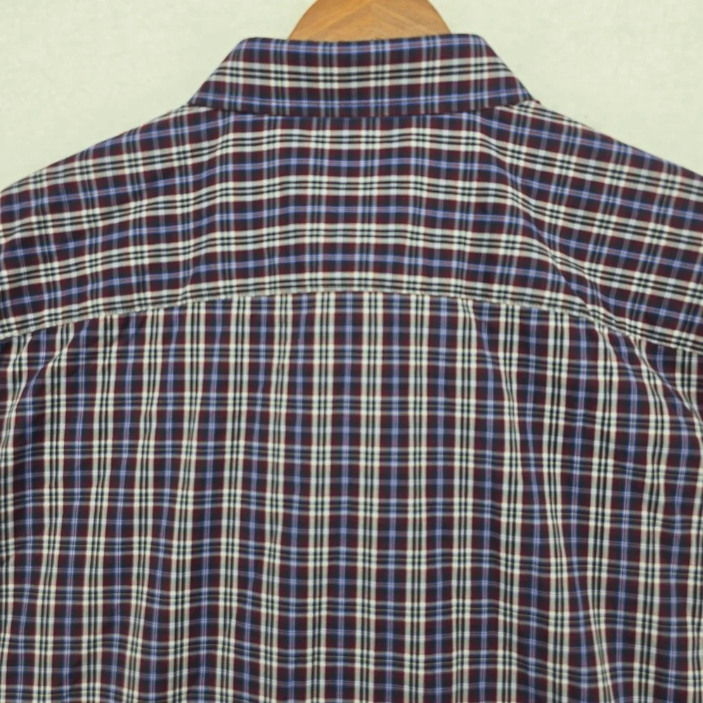 UNTUCKit Men's‎ XXX Large Plaid Button Down Shirt Long Sleeve Nylon Spandex - Picture 11 of 11